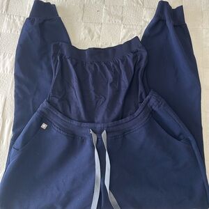 Figs Maternity Zamora Jogger Navy small petite